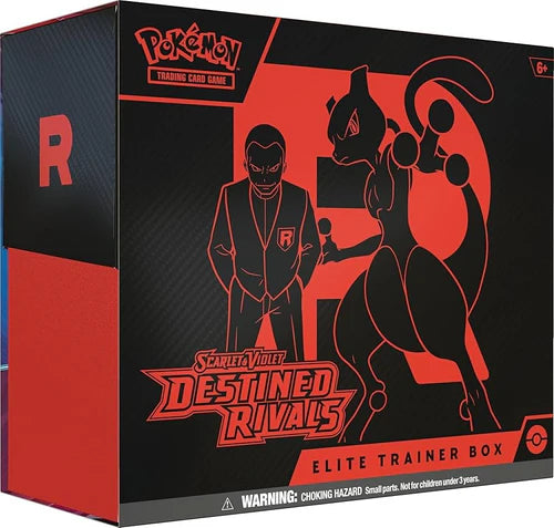 Pokemon TCG - Destined Rivals - Elite Trainer Box Etb - Ingles