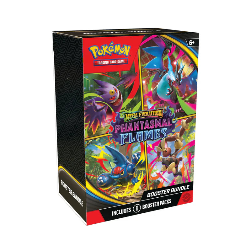 Pokémon TCG - Phantasmal Flames - Booster Bundle - Ingles