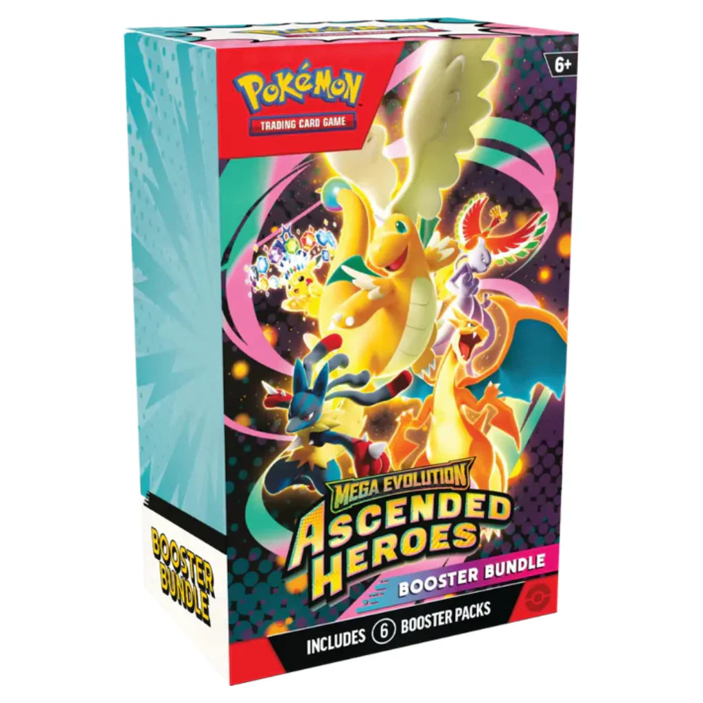 Booster Bundle Mega Evolutions Ascended Heroes (INGLES)