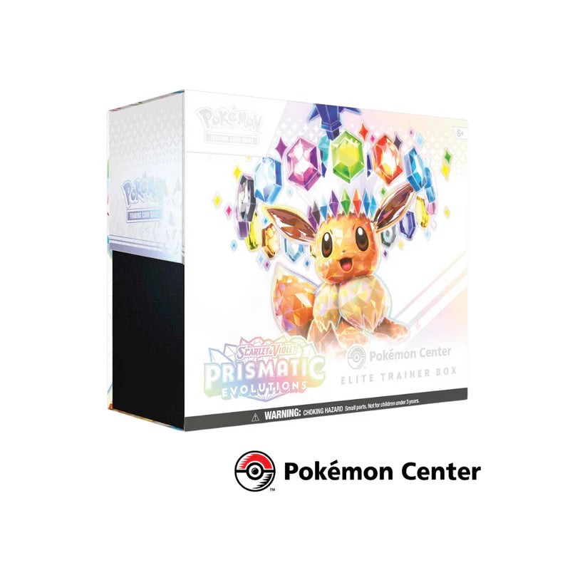 Pokemon Center TCG - Prismatic Evolutions - Elite Trainer Box ETB - Inglés